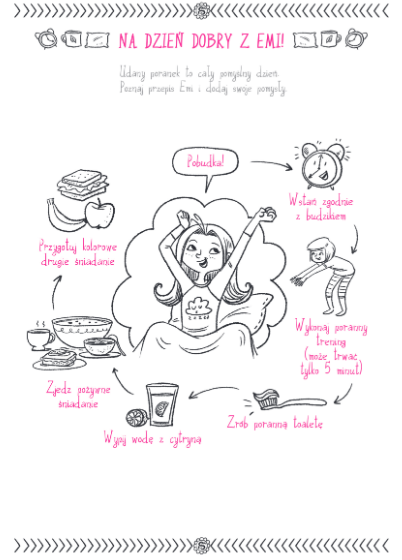 Emi i Tajny Klub Superdziewczyn - Plan lekcji, planer