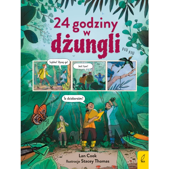 Książka 24 godziny w dżungli Lan Cook