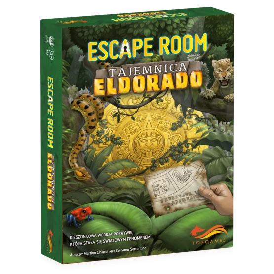 Gra logiczna Escape Room. Tajemnica Eldorado