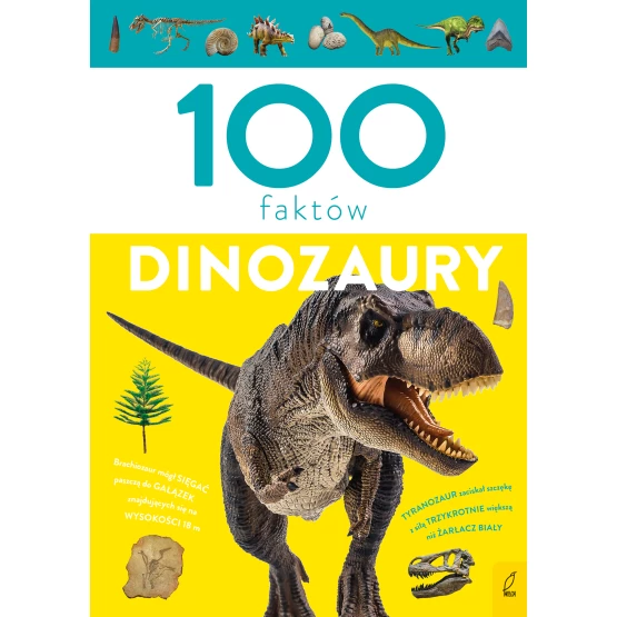 Książka 100 faktów. Dinozaury Paweł Zalewski