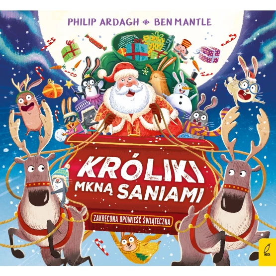 Książka Pędzące króliki. Króliki mkną saniami Philip Ardagh