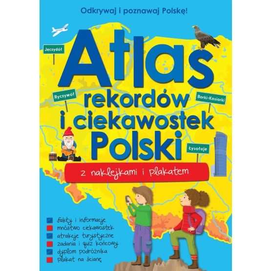 Książka Atlas rekordów i ciekawostek Polski praca zbiorowa