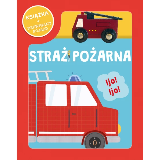 Książka Pudełko z pojazdem. Straż pożarna Praca zbiorowa