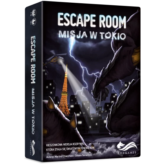 Książka Escape Room: Misja w Tokio Martino Chiacchiera Silvano Sorrentino