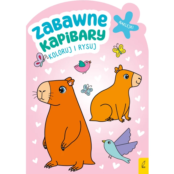 Książka Koloruj i rysuj. Zabawne kapibary Praca zbiorowa