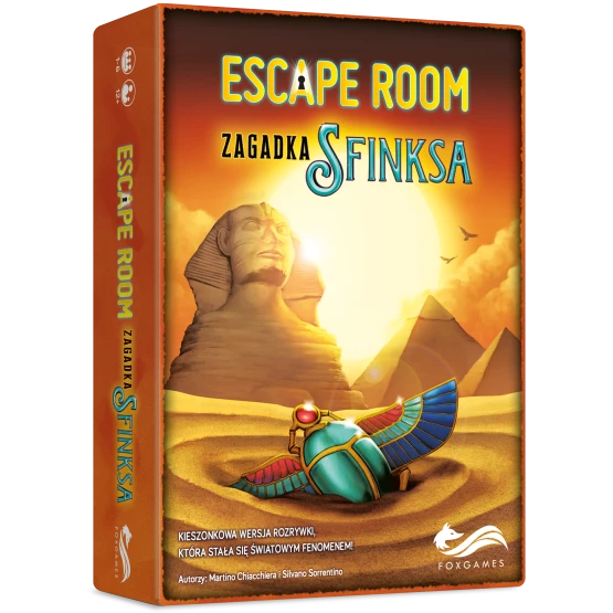 Gra logiczna Escape Room. Zagadka Sfinksa