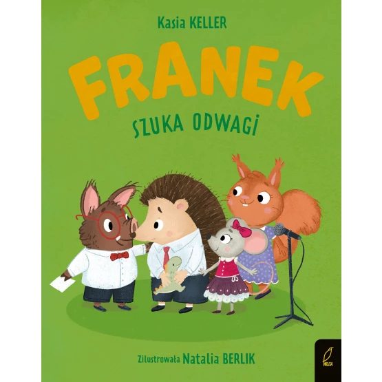 Książka Jeżyk Franek. Franek szuka odwagi Katarzyna Keller