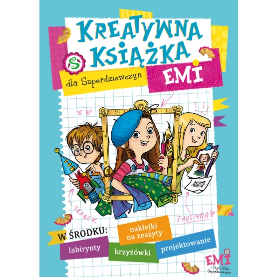 Książka Kreatywna książka Emi Mielech Agnieszka