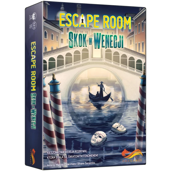 Gra logiczna Escape Room. Escape Room. Skok w Wenecji