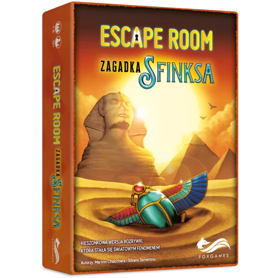 Gra logiczna Escape Room. Zagadka Sfinksa