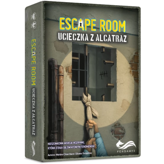 Gra logiczna Escape Room. Ucieczka z Alcatraz