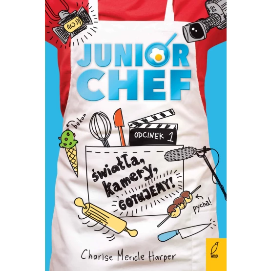 Książka JuniorChef. Światła, kamery, gotujemy! Tom 1 - ebook Charise Mericle Harper