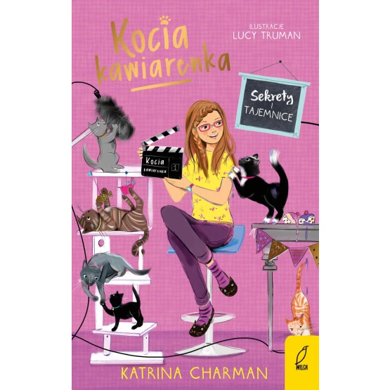 Książka Kocia kawiarenka. Sekrety i tajemnice. Tom 4 - ebook Katrina Charman