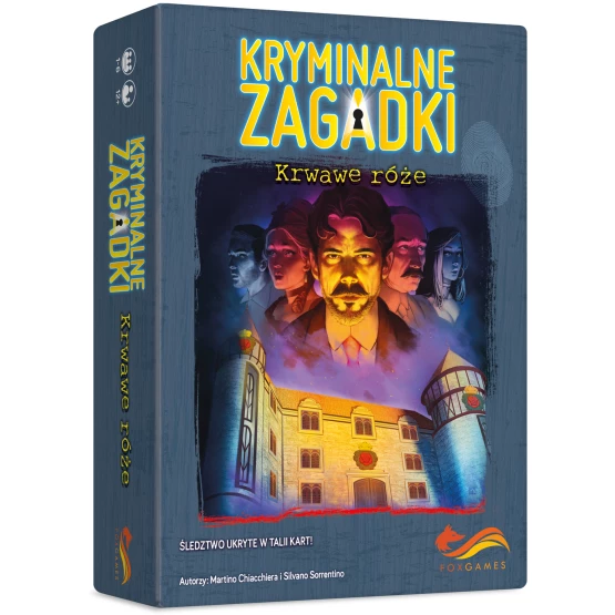 Gra logiczna Escape Room. Kryminalne zagadki. Krwawe róże