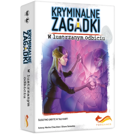 Gra logiczna Escape room. Kryminalne zagadki. W lustrzanym odbiciu