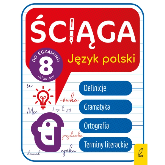 Książka Ściąga dla klas 8. Język polski Elżbieta Butkiewicz Joanna Stabińska