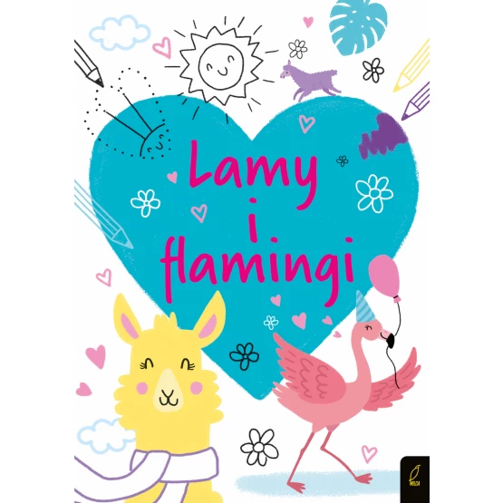 Książka Koloruję. Lamy i flamingi Praca zbiorowa