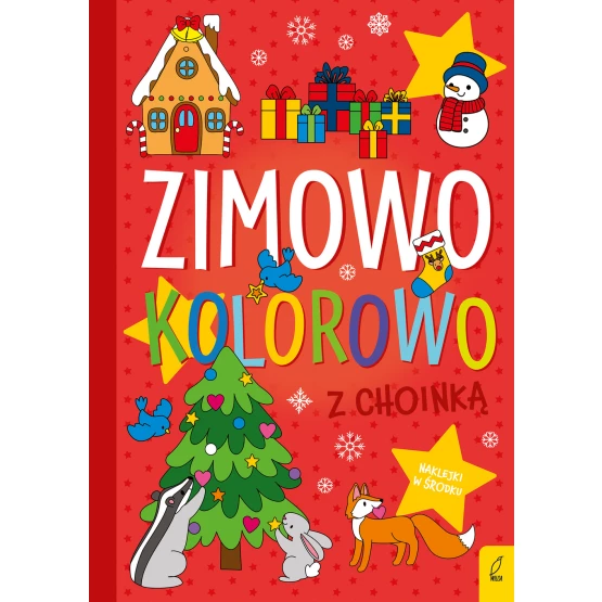Książka Zimowo, kolorowo. Z choinką Praca zbiorowa