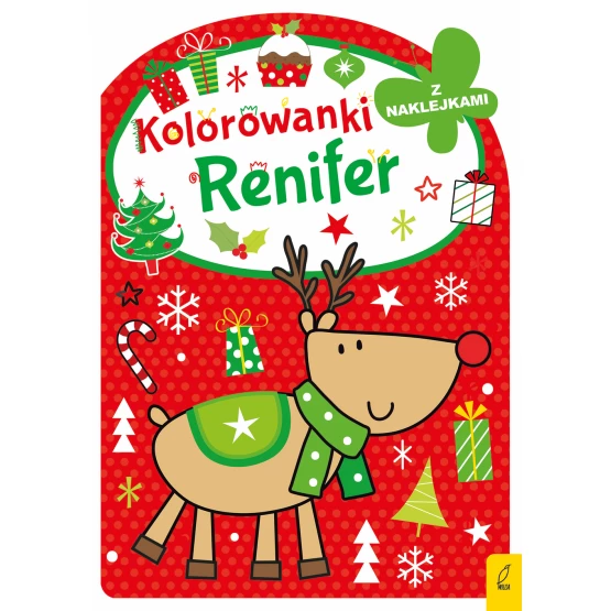 Książka Kolorowanka z wykrojnikiem. Renifer Praca zbiorowa