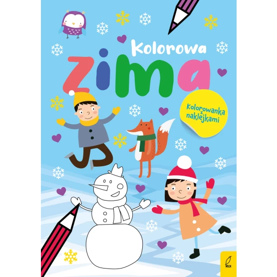 Książka Kolorowa zima Praca zbiorowa