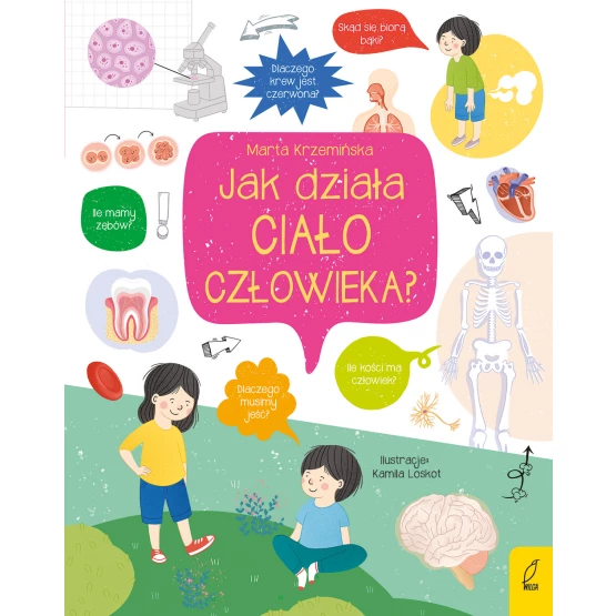 Książka Co i jak? Jak działa ciało człowieka? Marta Krzemińska