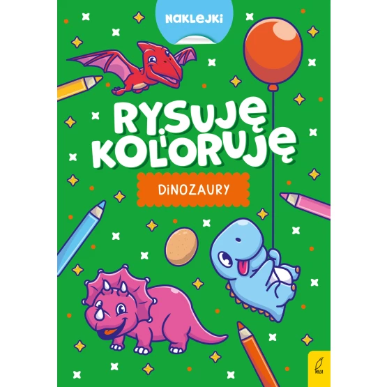 Książka Rysuję i koloruję. Dinozaury i potworki Praca zbiorowa