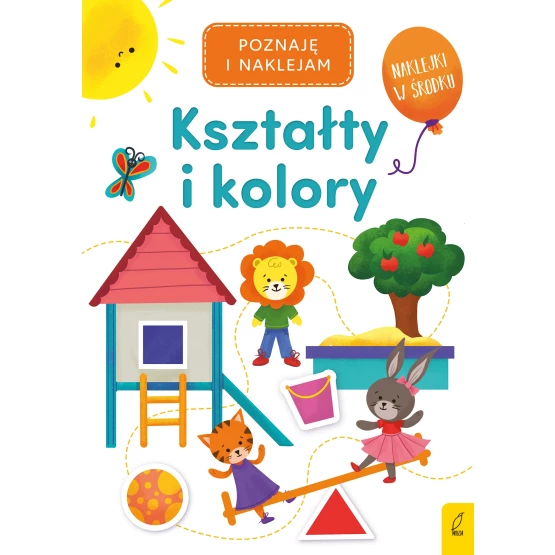 Książka Poznaję i naklejam. Kształty i kolory Praca zbiorowa