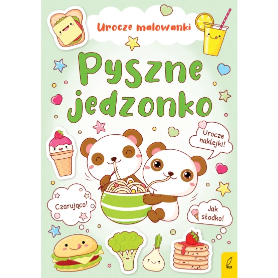 Książka Urocze malowanki. Pyszne jedzonko Praca zbiorowa