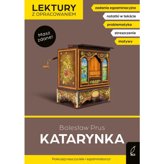Książka Lektury z opracowaniem. Katarynka Dorota Kujawa-Weinke Mickiewicz Adam