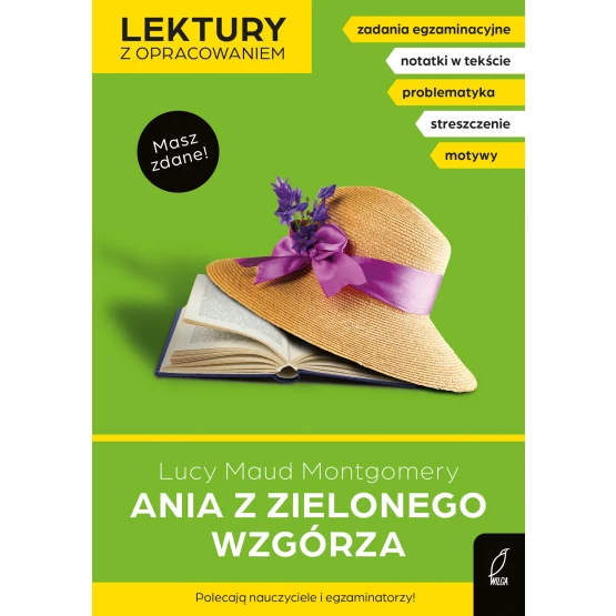 Książka Lektury z opracowaniem. Ania z Zielonego Wzgórza Dorota Kujawa-Weinke Lucy Maud Montgomery