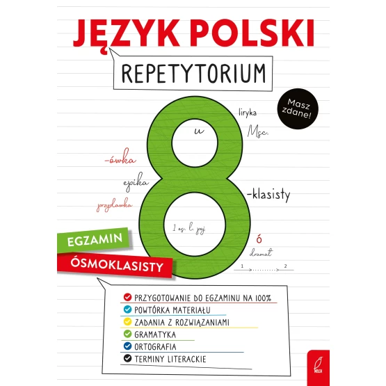 Książka Repetytorium. Egzamin ósmoklasisty. Język polski 