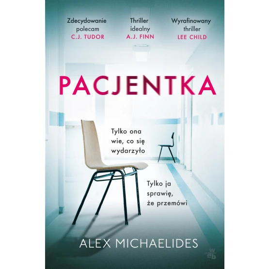 Książka Pacjentka Alex Michaelides