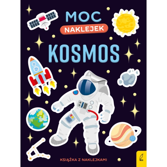 Książka Moc naklejek. Kosmos Praca zbiorowa
