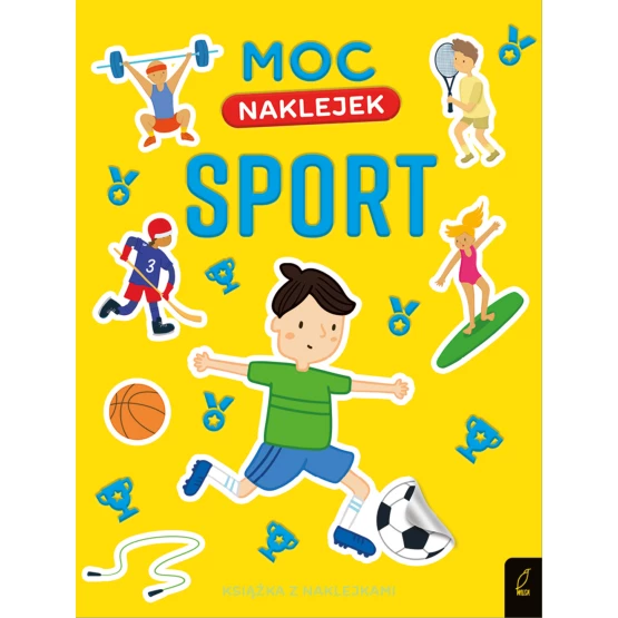 Książka Moc naklejek. Sport Praca zbiorowa
