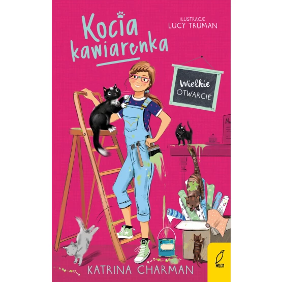 Książka Kocia kawiarenka. Wielkie otwarcie. Tom 2 Katrina Charman