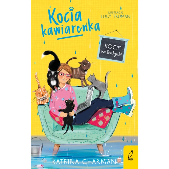 Książka Kocia kawiarenka. Kocie walentynki. Tom 3 Katrina Charman