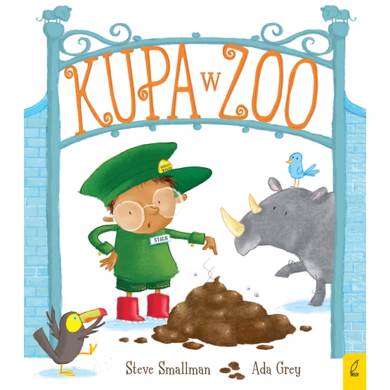 Książka Kupa w zoo Ada Grey Steve Smallman