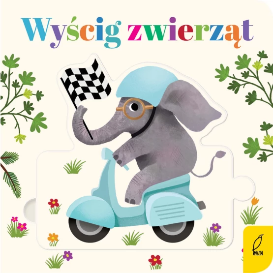 Książka Czytanki - układanki. Wyścig zwierząt Praca zbiorowa