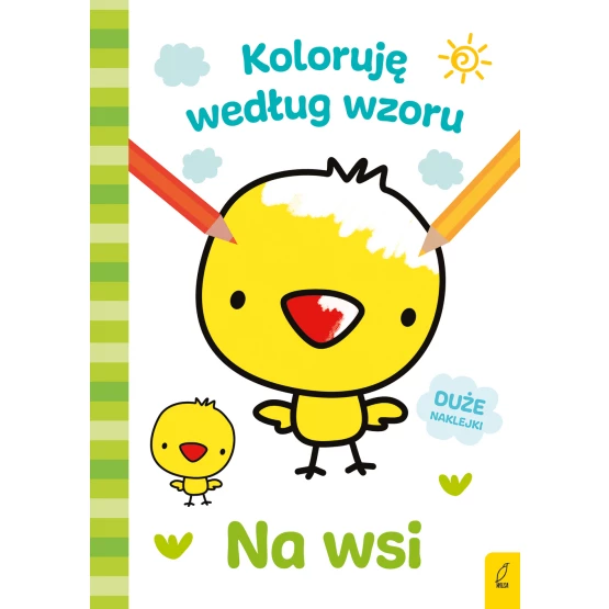 Książka Koloruję według wzoru. Na wsi Praca zbiorowa