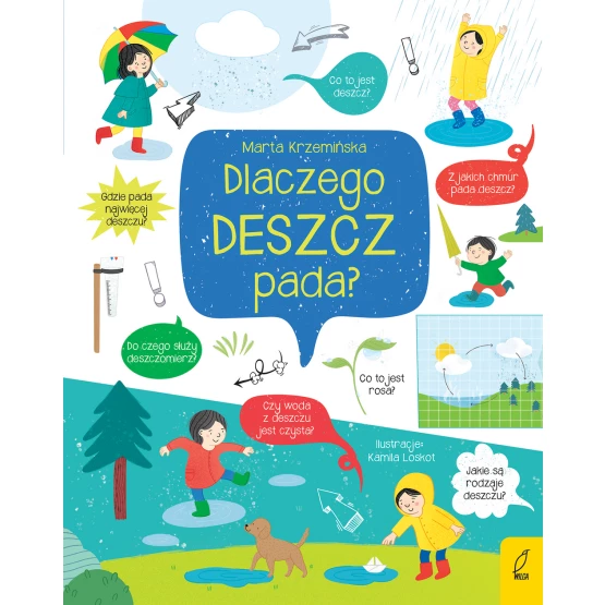 Książka Co i jak? Dlaczego deszcz pada? Marta Krzemińska