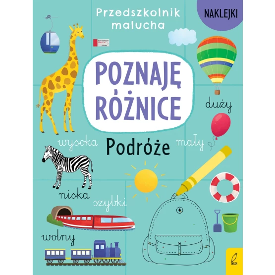 Książka Przedszkolnik malucha. Poznaję różnice. Podróże Praca zbiorowa