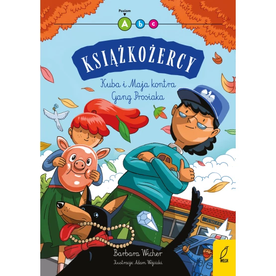 Książka Książkożercy. Kuba i Maja kontra Gang Prosiaka. Poziom 1 Barbara Wicher