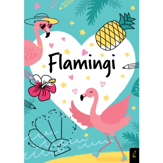 Książka Koloruję. Kocham flamingi Praca zbiorowa