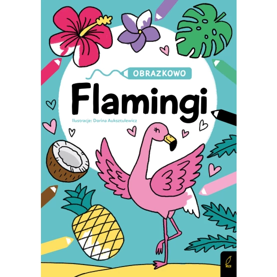 Książka Obrazkowo. Flamingi Praca zbiorowa