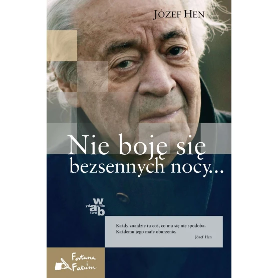 Książka Nie boję się bezsennych nocy. Tom 1 - ebook Józef Hen