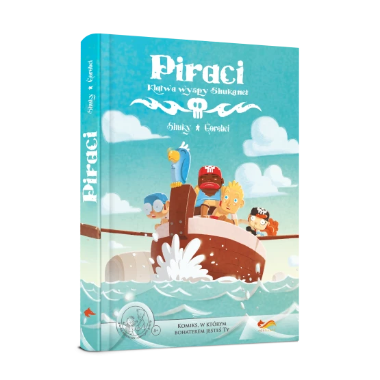 Gra fox 6a Komiks paragrafowy. Piraci. Klątwa wyspy Shukanet