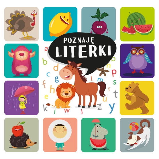 Książka Poznaję literki Praca zbiorowa