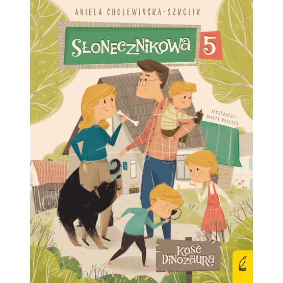 Książka Słonecznikowa 5. Kość dinozaura. Tom 1 - ebook Aniela Cholewińska-Szkolik