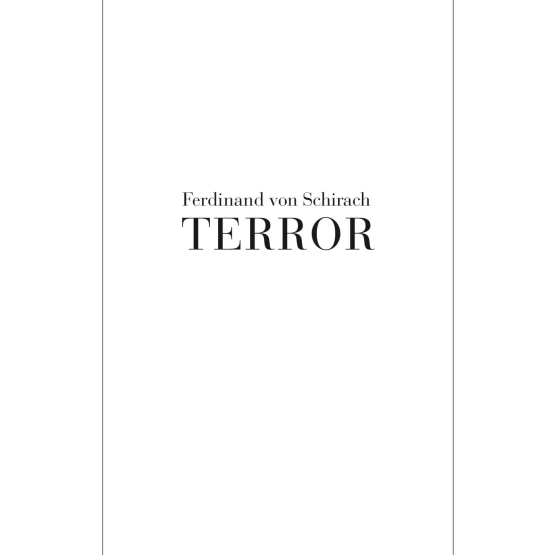 Książka Terror - ebook Ferdinand von Schirach