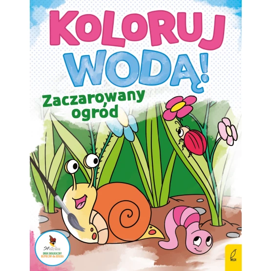 Książka Koloruj wodą. Zaczarowany ogród Praca zbiorowa